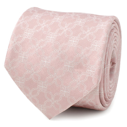 Pink Art Deco Men's Tie
 Image 1
