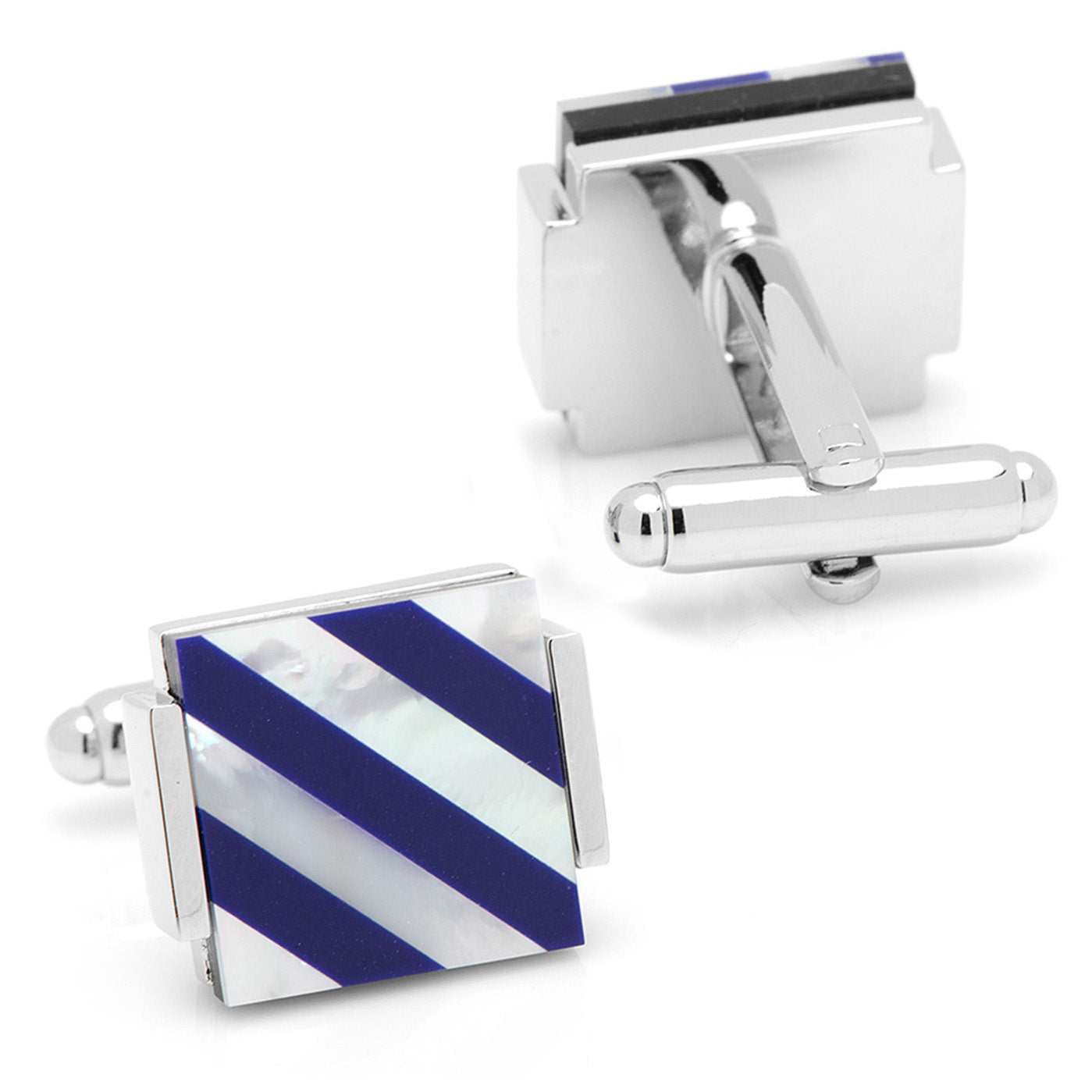 Mother of Pearl Floating and Diamond 5-Stud Set Image 5