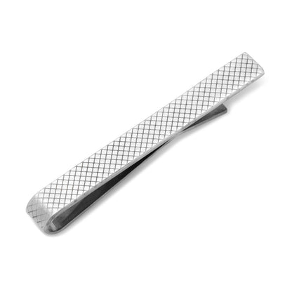 Etched Grid Tie Bar Image 1