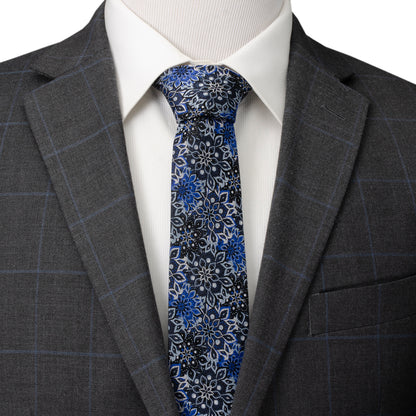 Kaleido Floral Navy Men's Tie Image 2