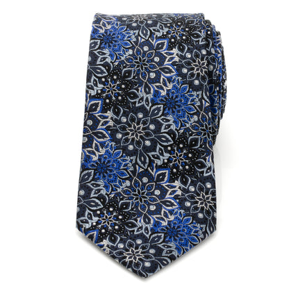 Kaleido Floral Navy Men's Tie Image 3