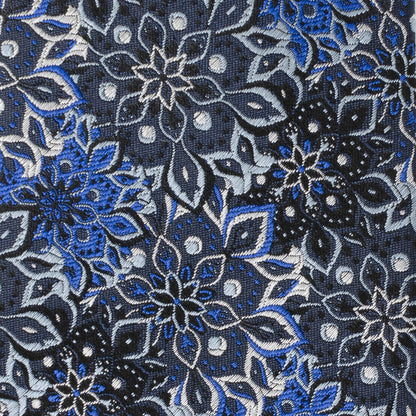 Kaleido Floral Navy Men's Tie Image 4