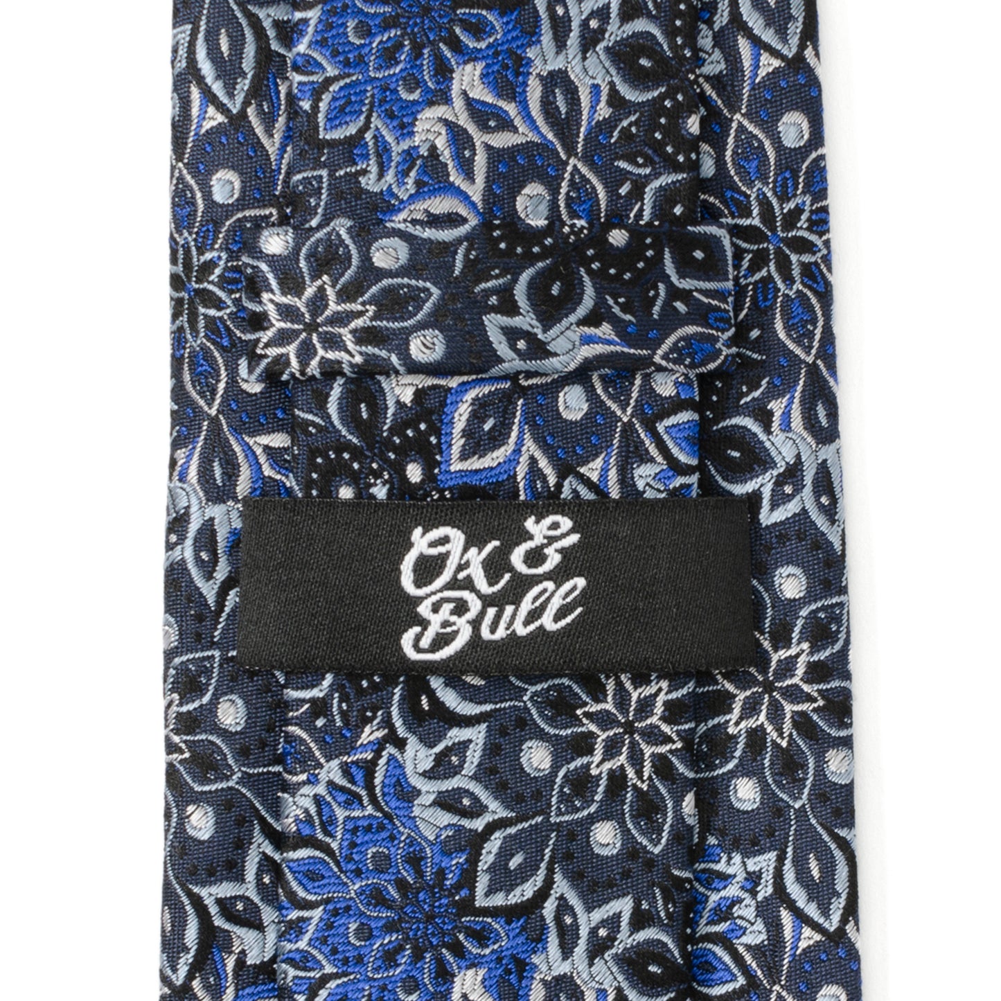 Kaleido Floral Navy Men's Tie Image 5