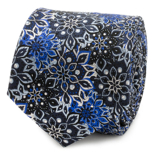 Kaleido Floral Navy Men's Tie Image 1