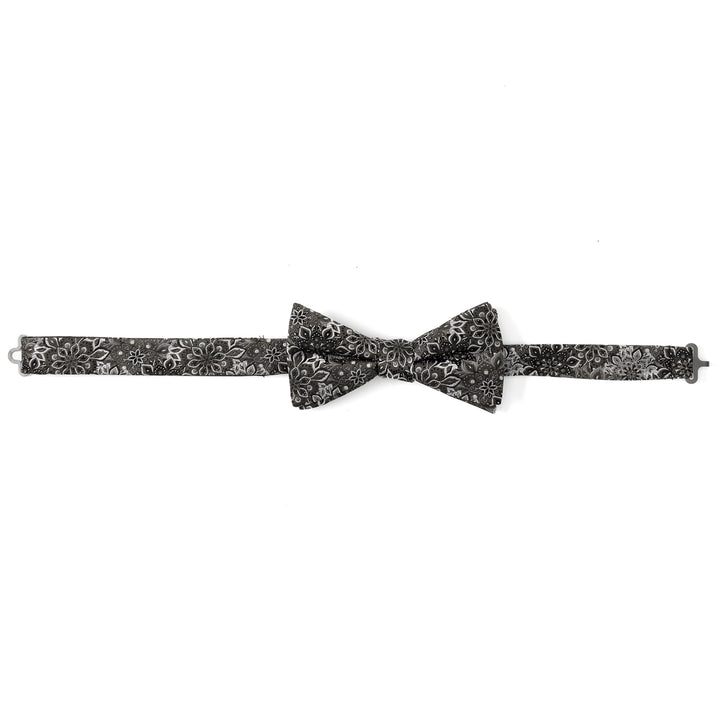 Kaleido Floral Charcoal Men's Bow Tie Image 5