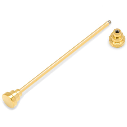 Stainless Steel Gold Steps Eyelet Collar Bar Image 2