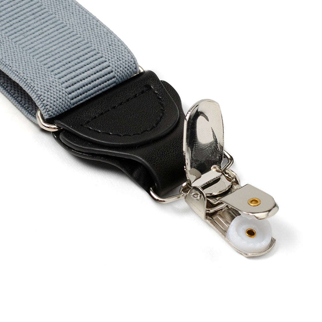 Gray Convertible Suspenders Image 3