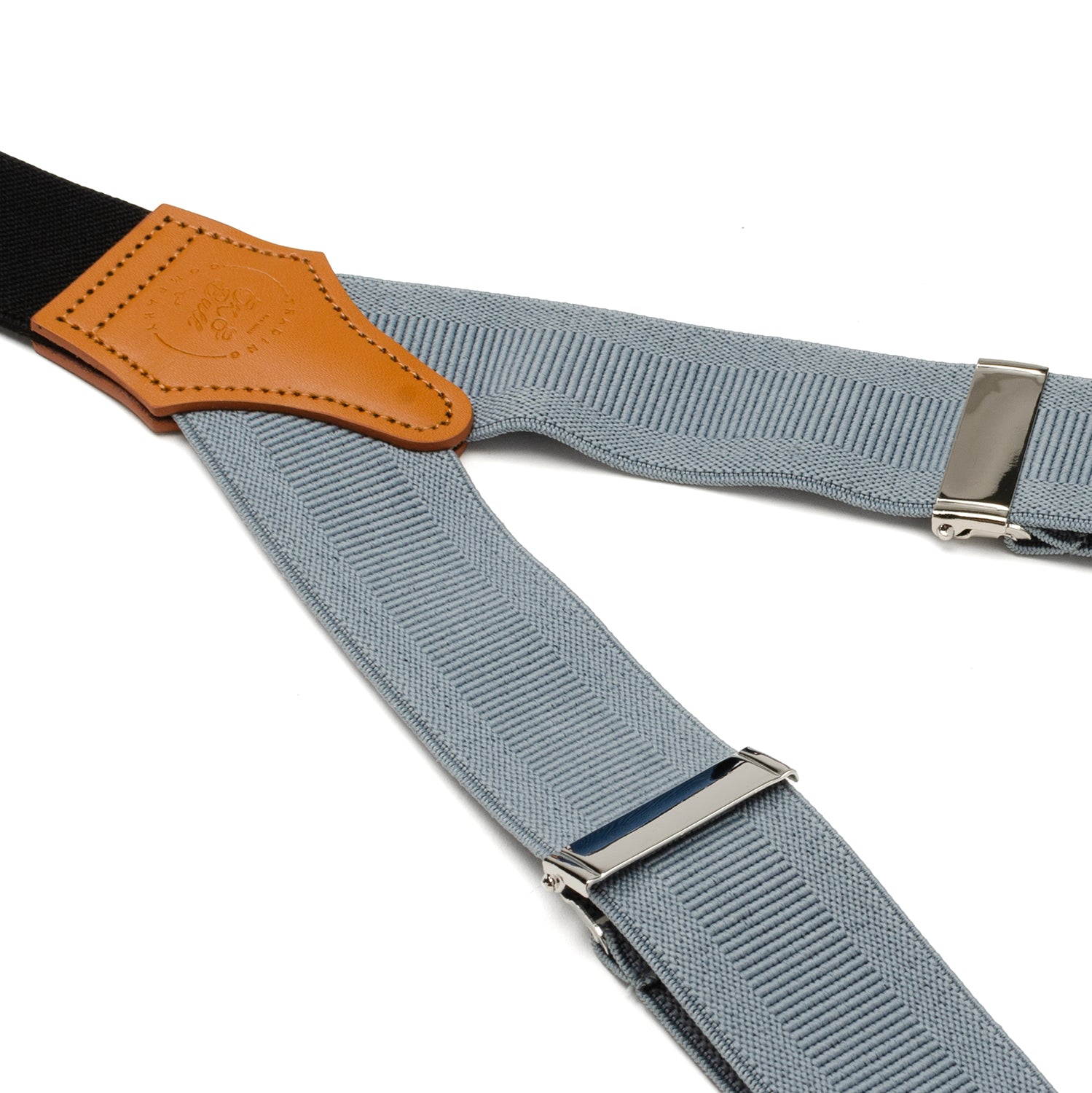 Gray Convertible Suspenders Image 4