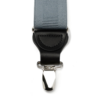 Gray Clip Suspenders Image 5