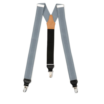 Gray Clip Suspenders Image 1