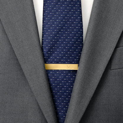 Best Day Ever Gold Engravable Tie Bar Image 2