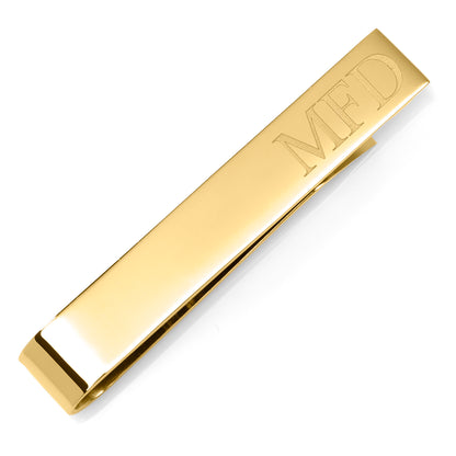 Best Day Ever Gold Engravable Tie Bar Image 3