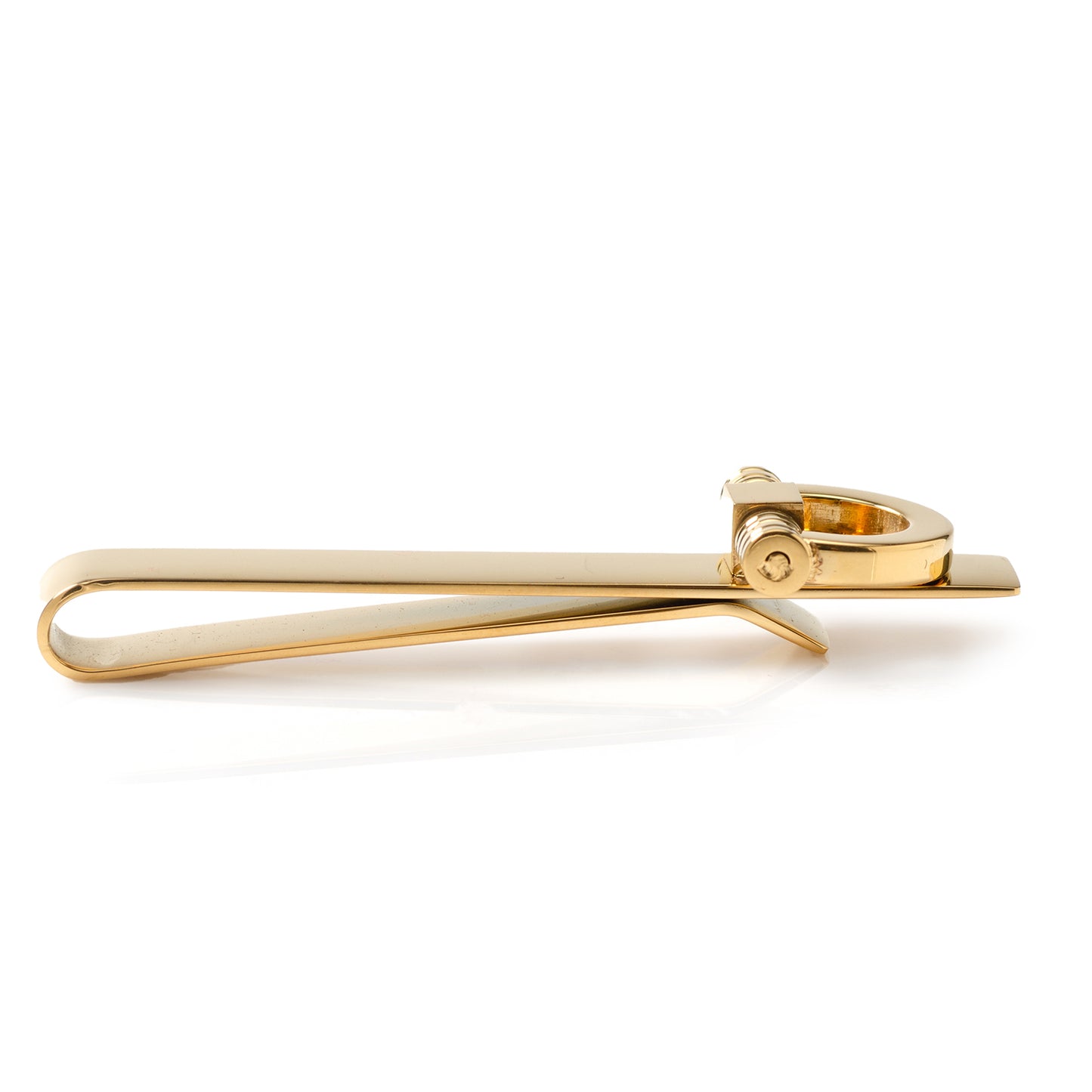 Horse Bit Gold Stainless Steel Tie Bar Image 4