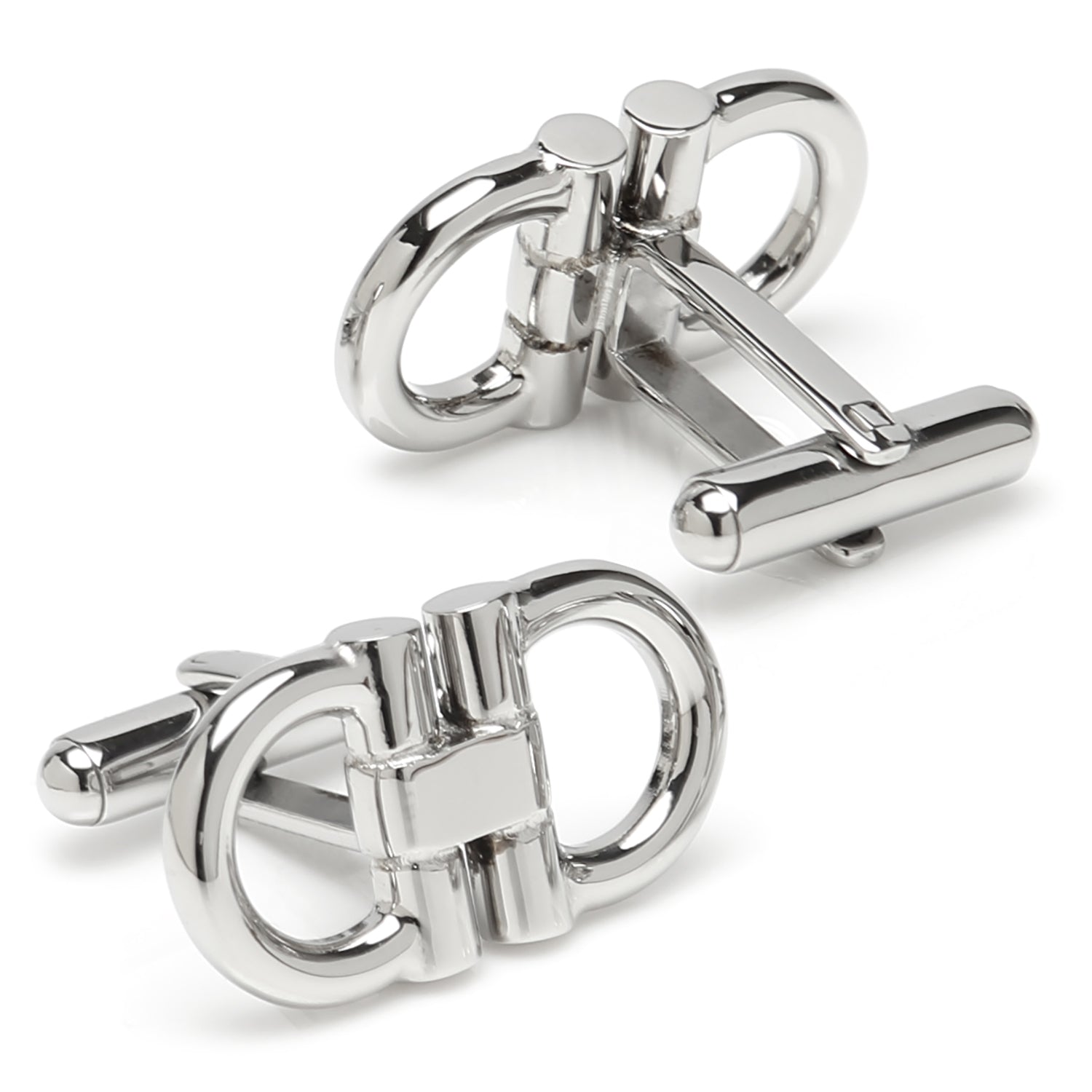 Horse Bit Stainless Steel 5-Stud Set Image 5