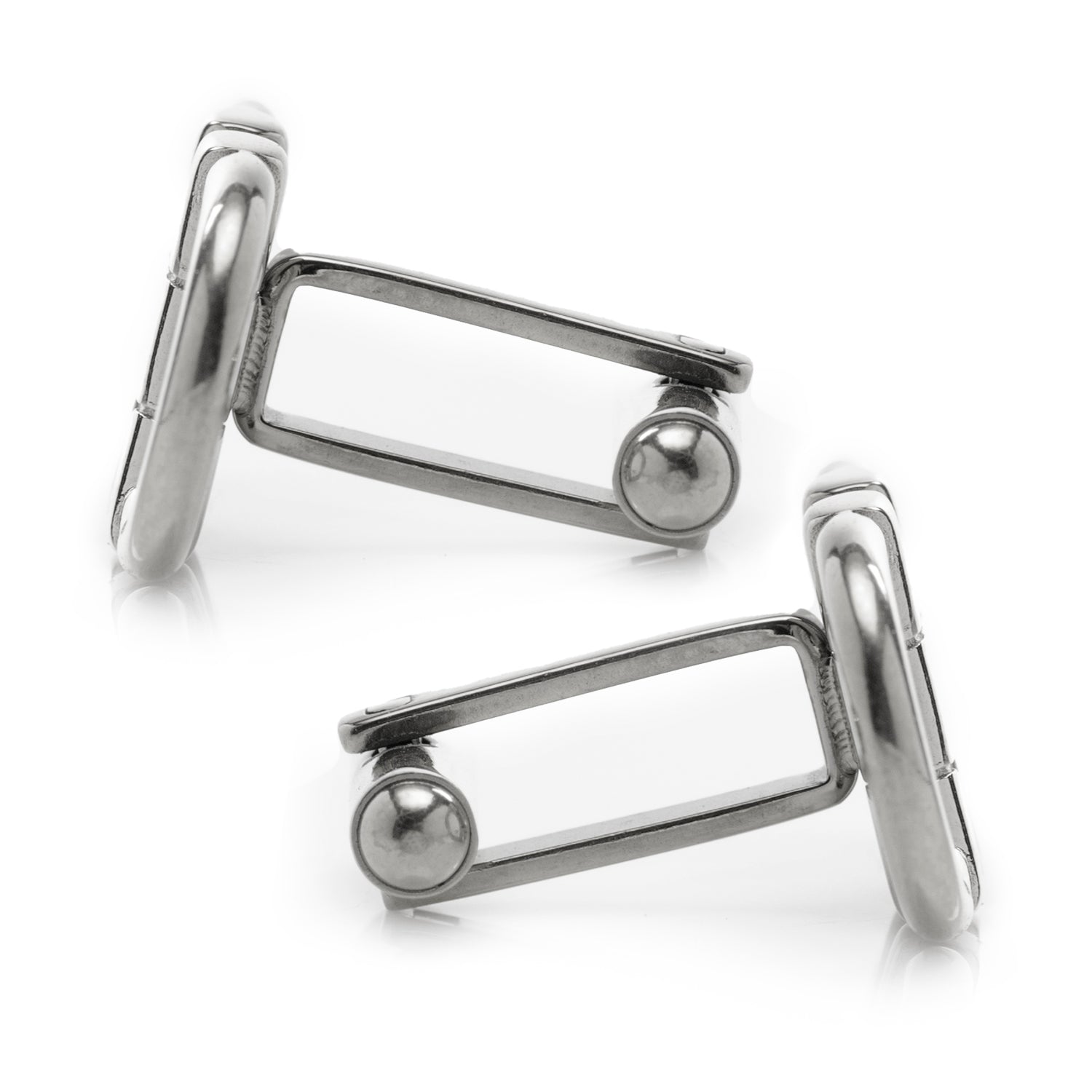 Horse Bit Stainless Steel Cufflinks Image 3