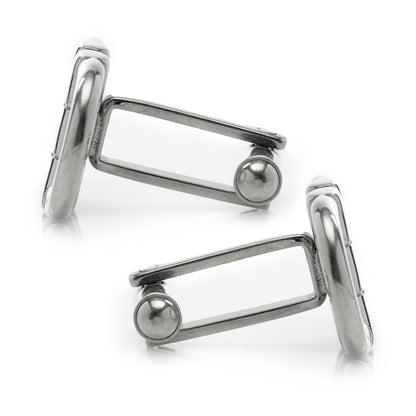 Horse Bit Stainless Steel Cufflinks Image 3