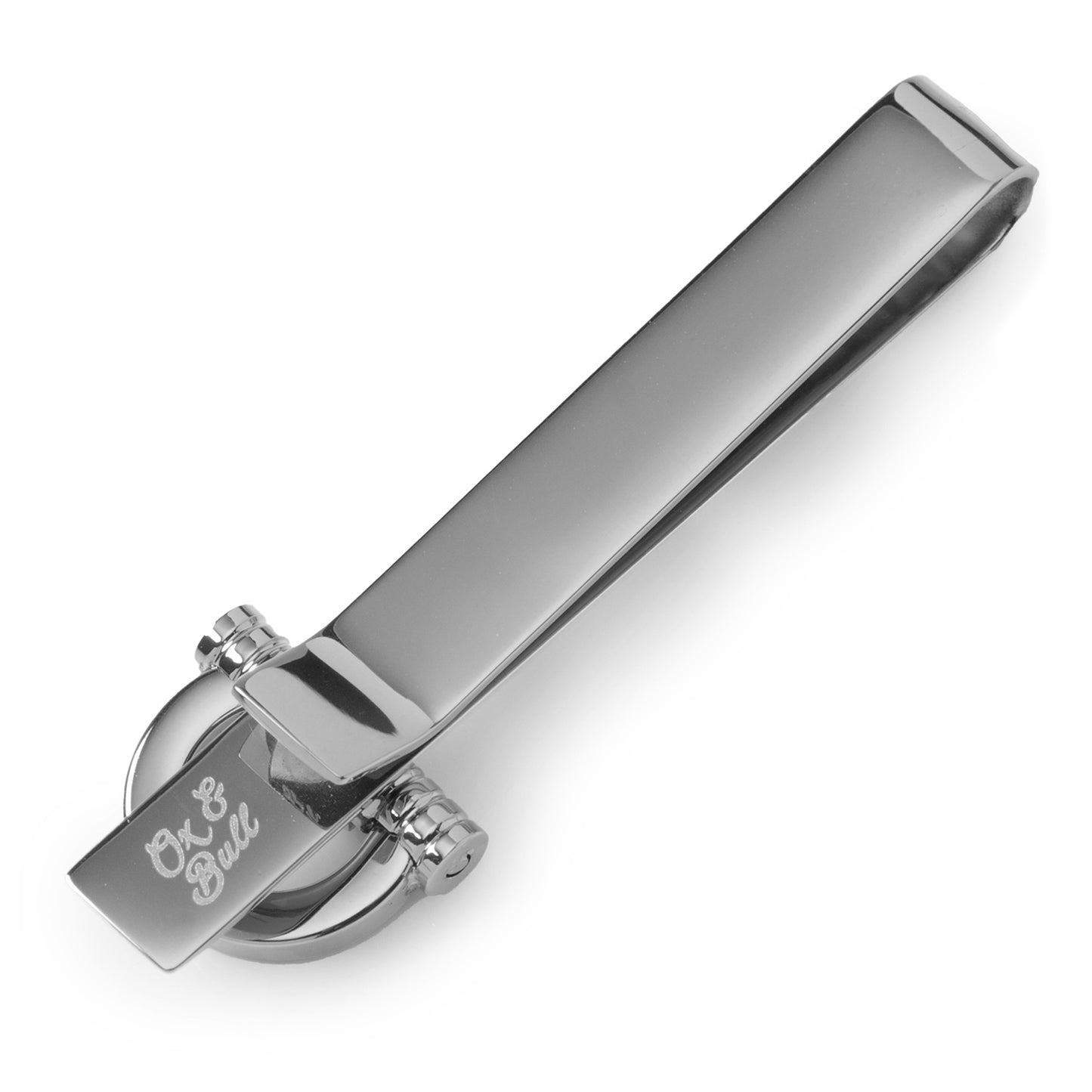 Horse Bit Stainless Steel Tie Bar Image 3