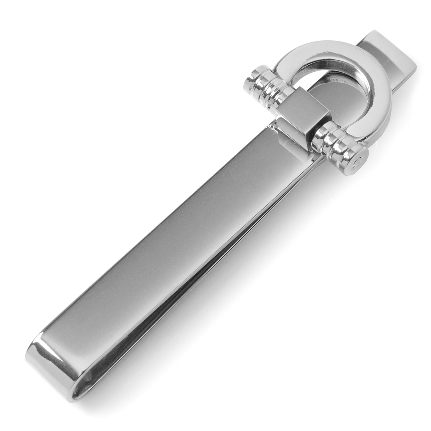 Horse Bit Stainless Steel Tie Bar Image 1