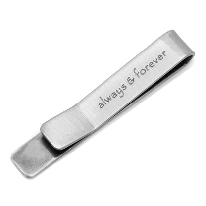 Always and Forever Hidden Message Tie Bar Image 4