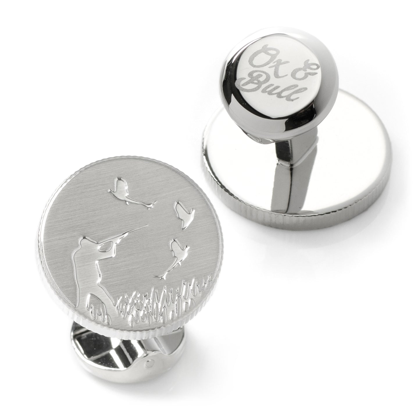 Hunter Silver Cufflinks Image 2