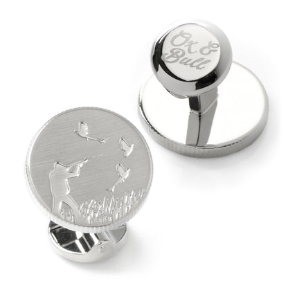 Hunter Silver Cufflinks Image 2