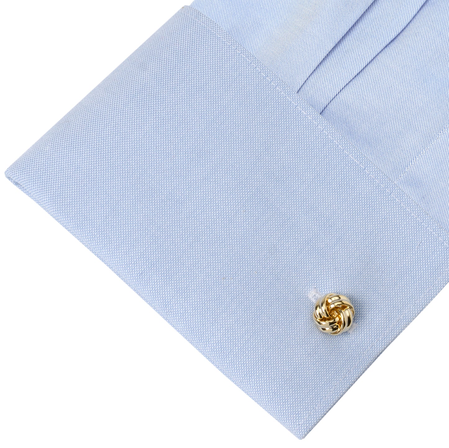 Gold Knot Cufflinks Image 3