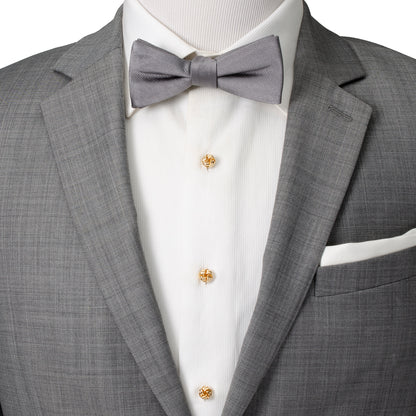 Gold Knot Studs Only Image 2