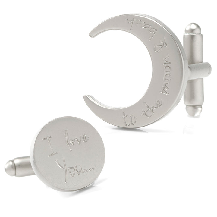 Love You to the Moon and Back Cufflinks Image 2