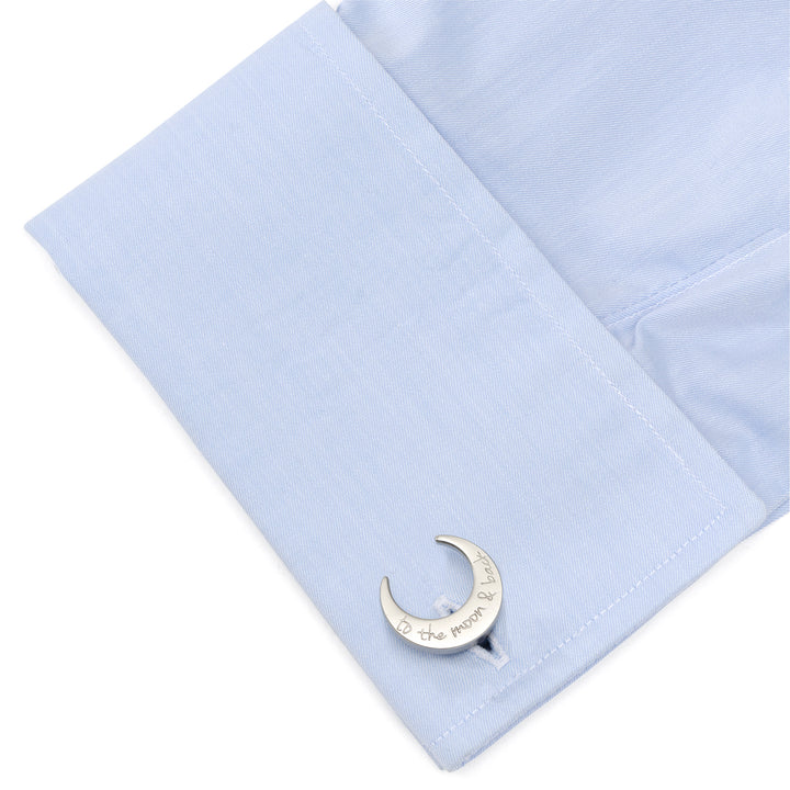 Love You to the Moon and Back Cufflinks Image 6