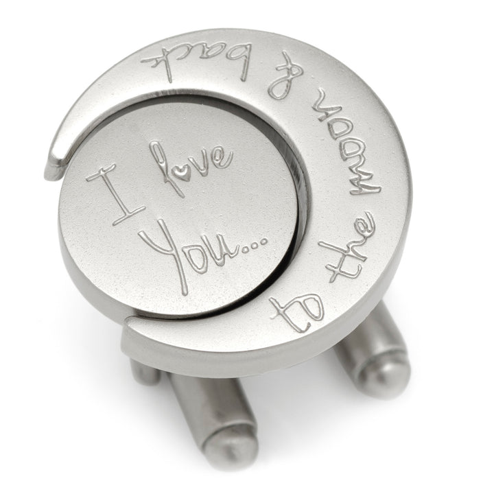Love You to the Moon and Back Cufflinks Image 1