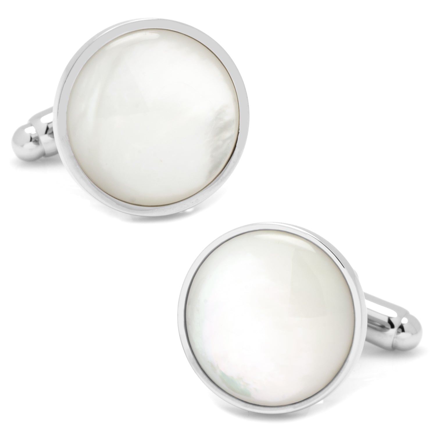 Silver and Mother of Pearl 5-Stud Set Image 4