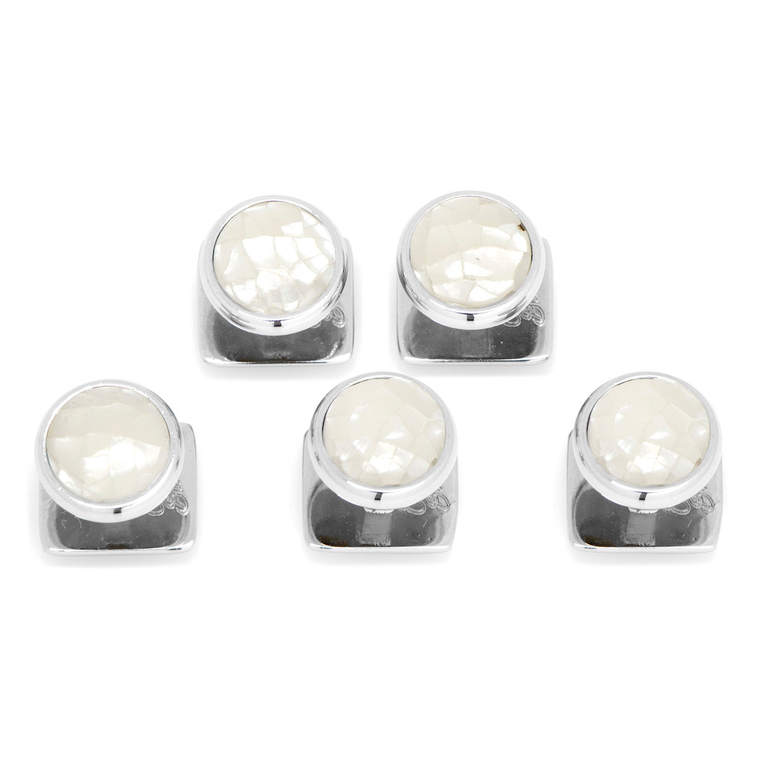 Mosaic Mother of Pearl Studs Image 1