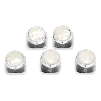 Mosaic Mother of Pearl Studs Image 1