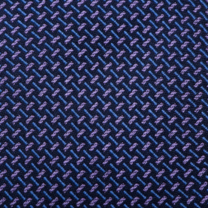 The Mitchell Tie (Iridescent Basketweave Men's Tie) Image 5