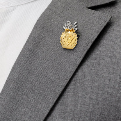 3D Pineapple Lapel Pin Image 5