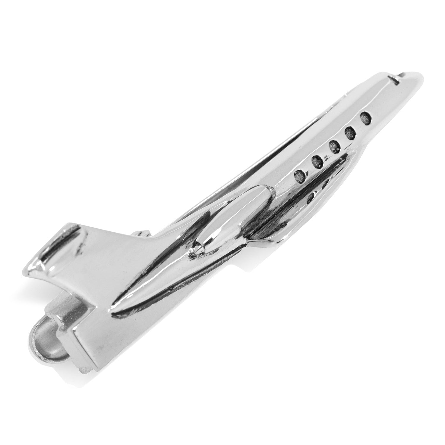 3D Airplane Tie Clip Image 1