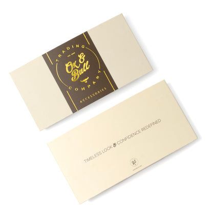 VDP Biltmore Renaissance Revival Brown Pocket Square Packaging Image