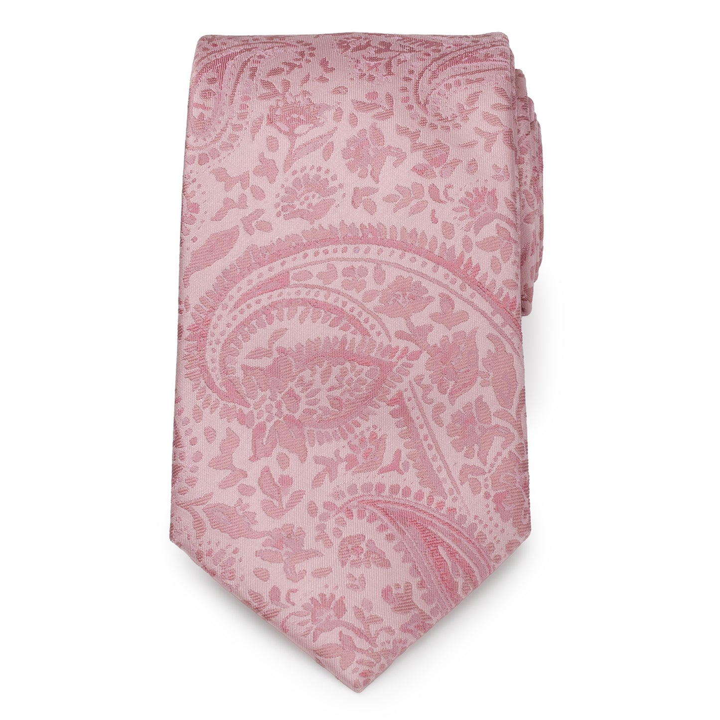 Blush Paisley Men's Tie Image 3