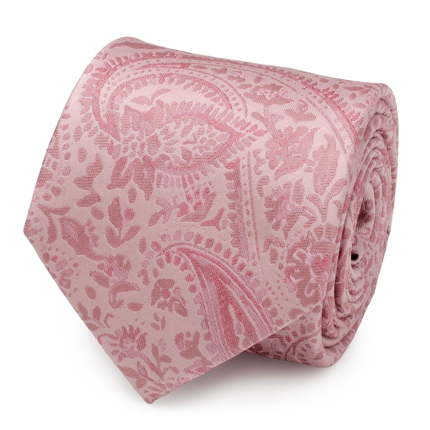 Blush Paisley Men's Tie Image 1
