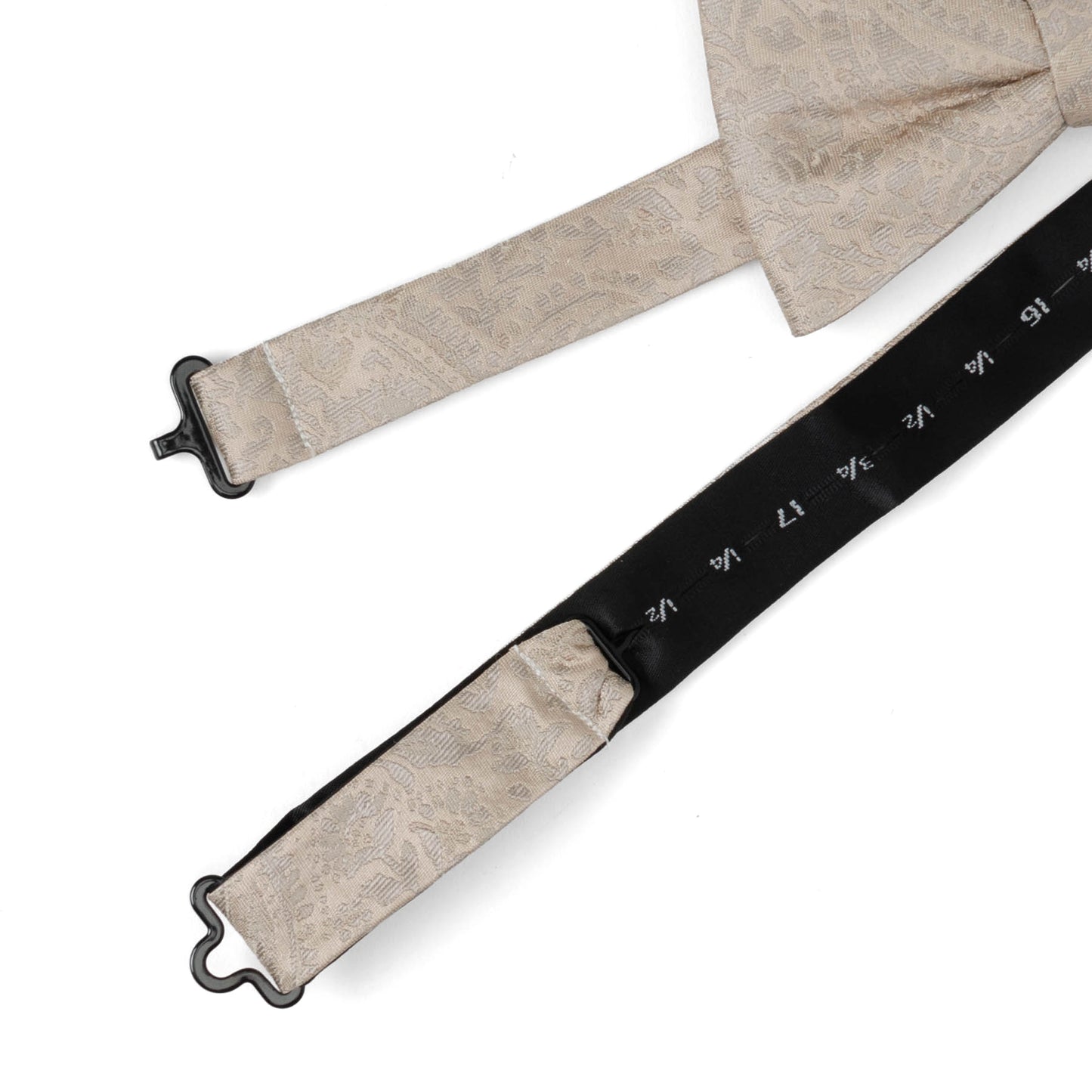 Tan Paisley Men's Bow Tie Image 3