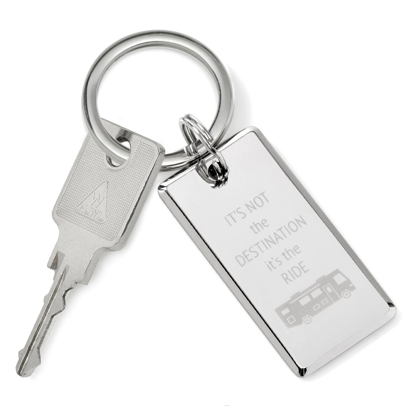 Destination Engraved Key Chain Image 3