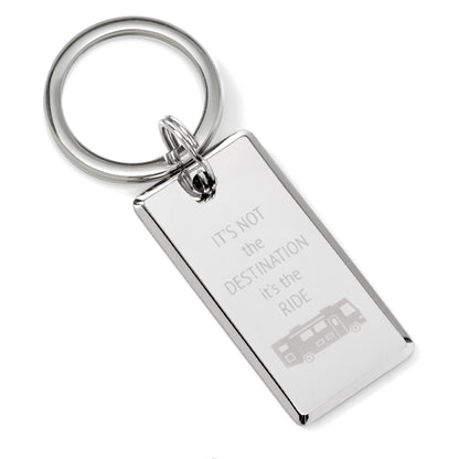 Destination Engraved Key Chain Image 1