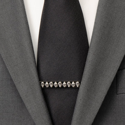 3D Skull Tie Clip Image 2