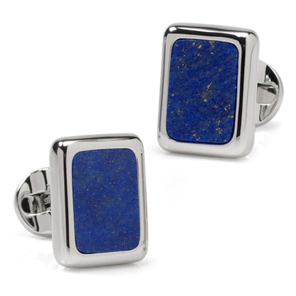 Sterling Silver and Lapis JFK Presidential 5-Stud Set Image 4