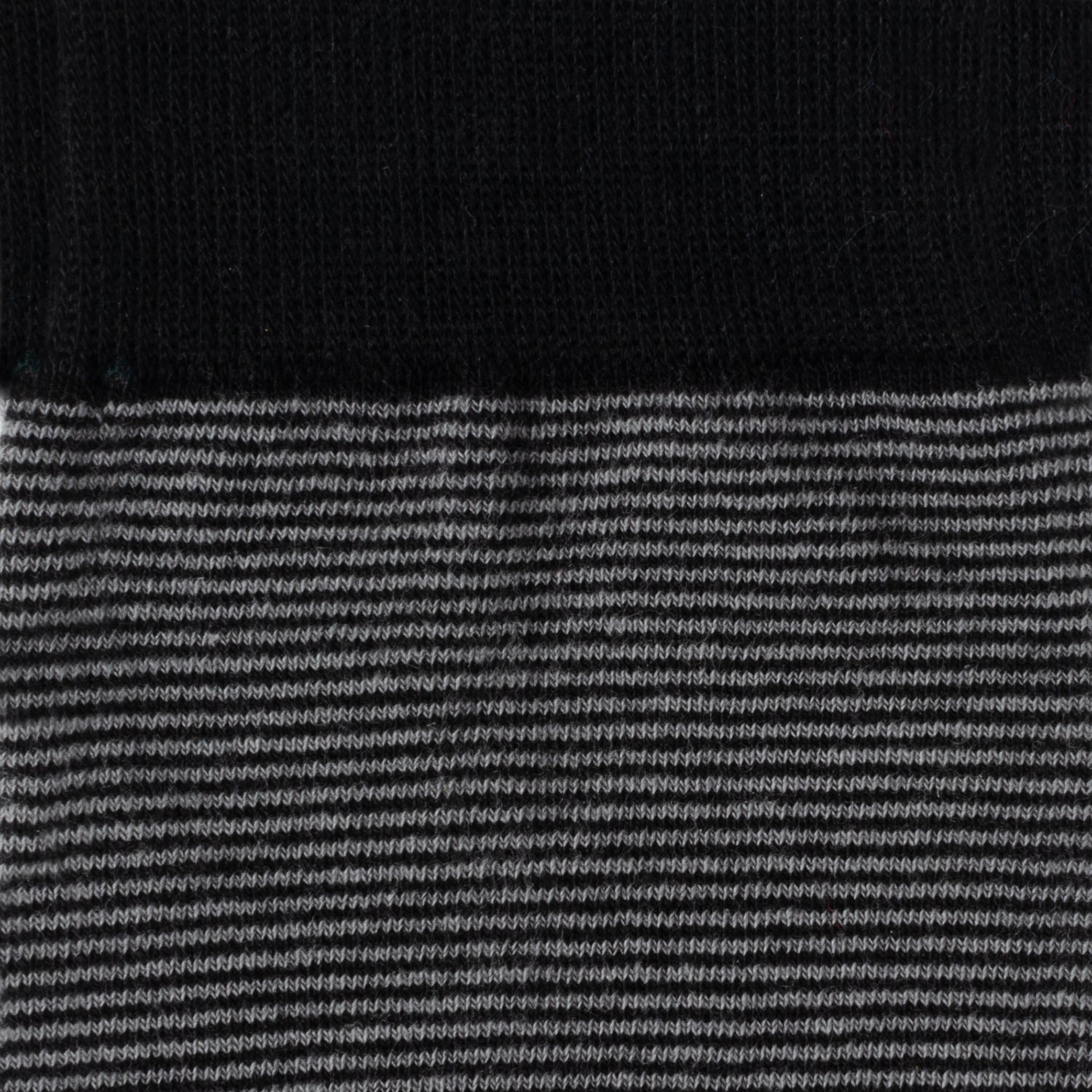 Striped Gray Black Men's Socks Image 3