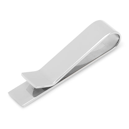 Short Stainless Steel Engravable Tie Bar Image 3