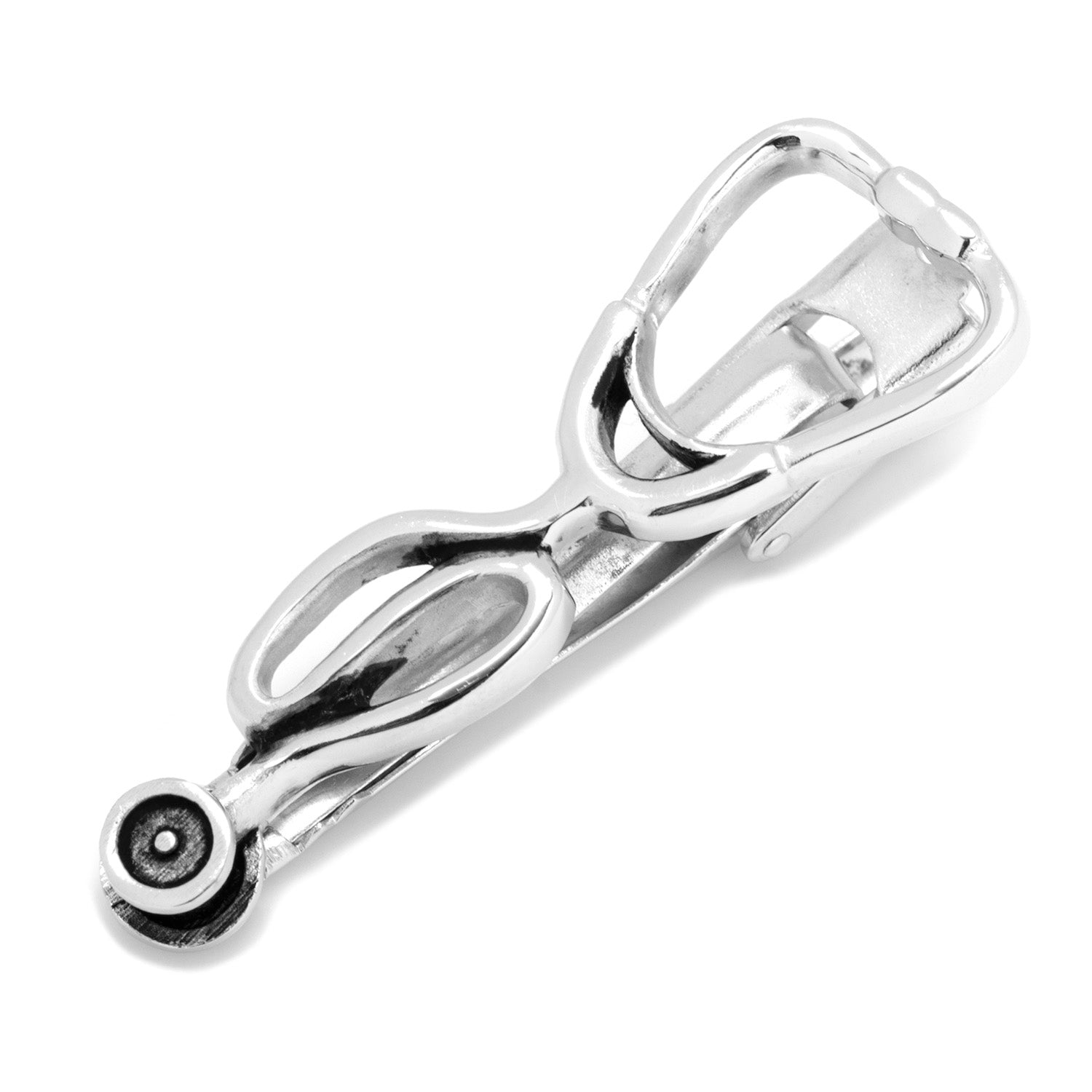 3D Stethoscope Tie Clip Image 1