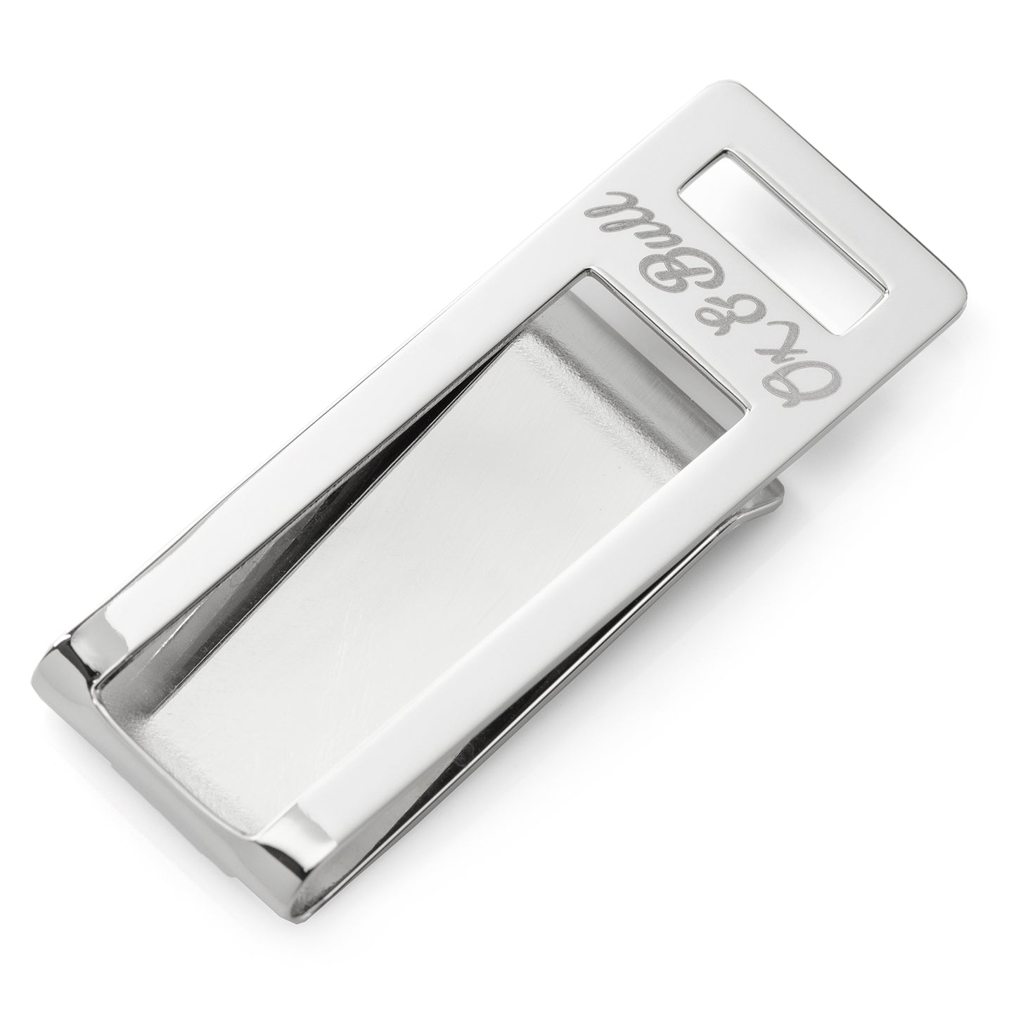 Stainless Steel Cut Out Money Clip Image 1