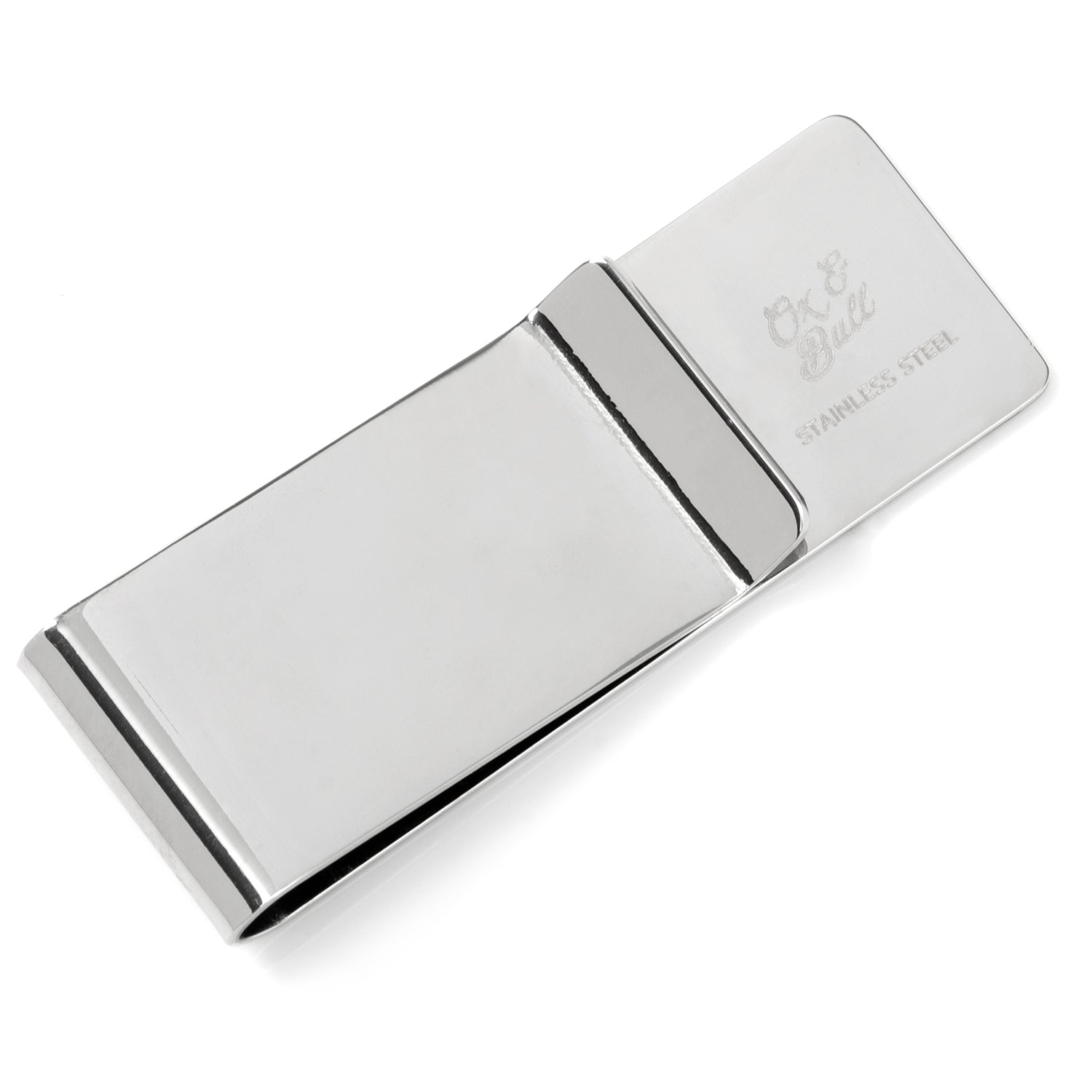 Ox & Bull Stainless Steel Money Clip Image 2