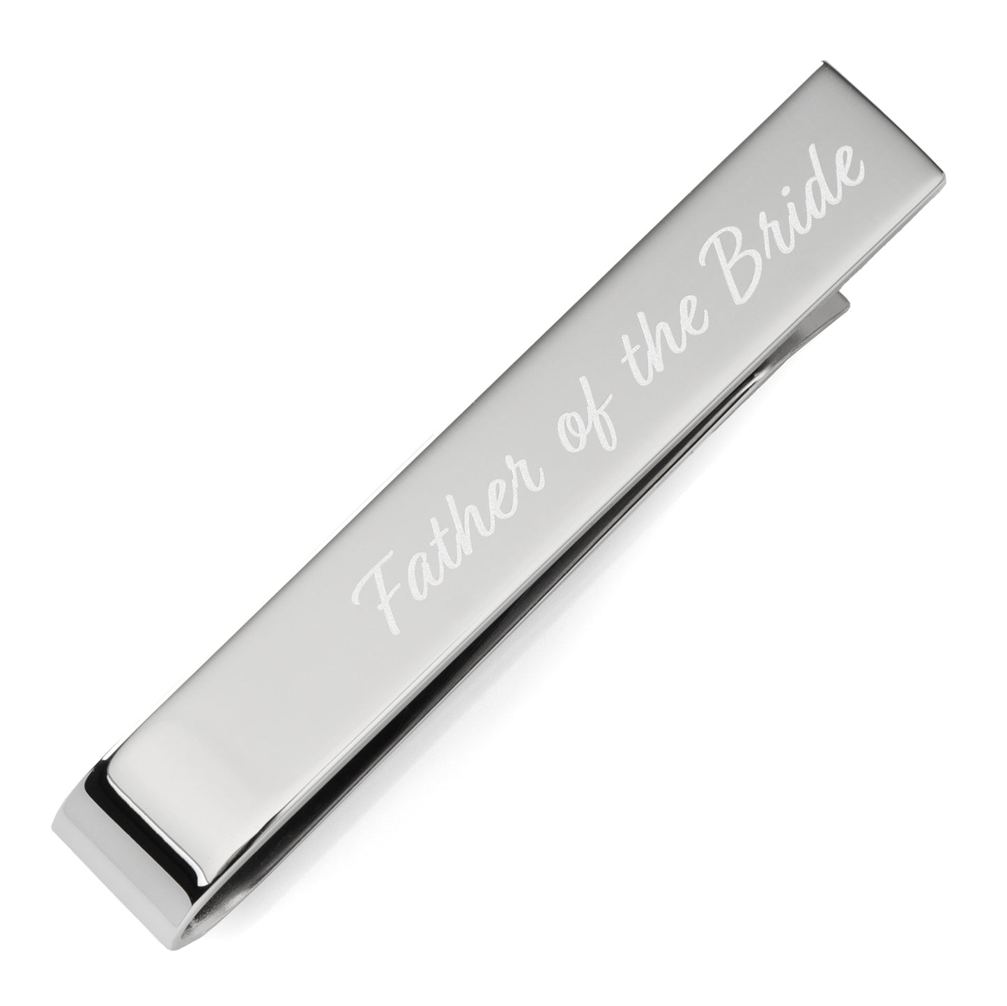 Wedding Title Engravable Tie Bar Image 3